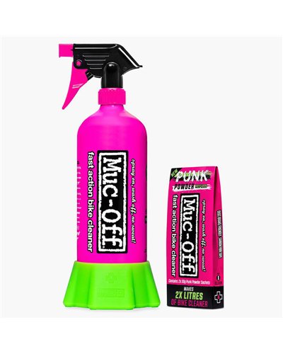 Muc-Off Punk Powder Bike Cleaner 4Pcs + Bottle