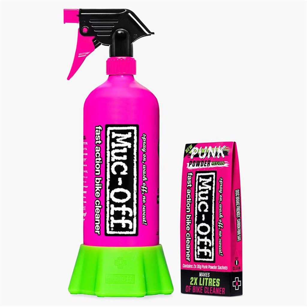 Muc-Off Punk Powder Bike Cleaner 4Pcs + Bottle