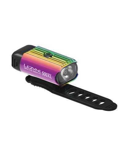 Lezyne Luce Hecto Drive 500 XL Anteriore Neo Metallic
