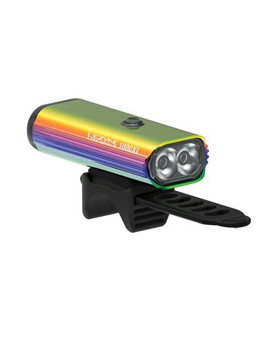 Lezyne Luce Lite Drive 1000 XL Anteriore Neo Metallic