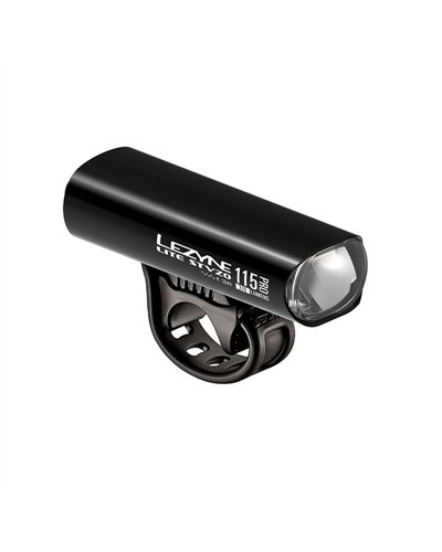 Lezyne Luce Lite Drive STVZO Pro 115 Anteriore Nero Lucido