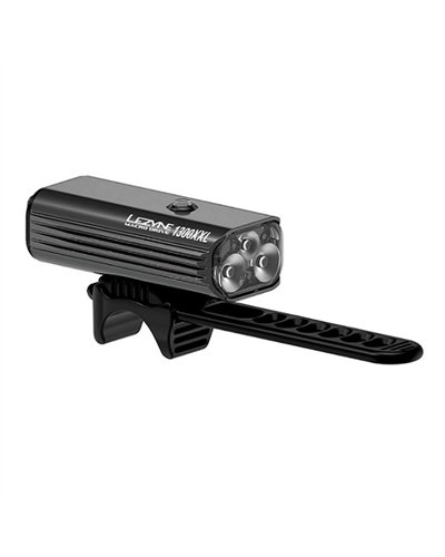 Lezyne Luce Macro Drive 1300 XL Anteriore Nero Lucido