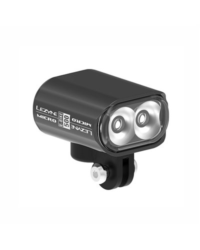 Lezyne Luce Micro Drive 500 Anteriore Nero