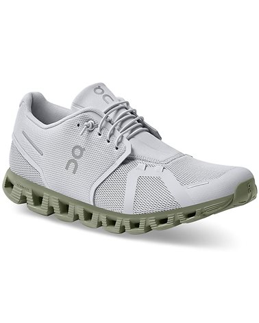 On Cloud 5 Men's Running Shoes, Glacier/Reseda