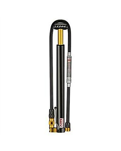 Lezyne Micro Floor Drive Hpg Black/Hi Gloss