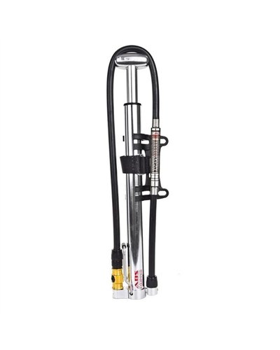 Lezyne Mini Pompa Micro Floor Drive Hpg Silver