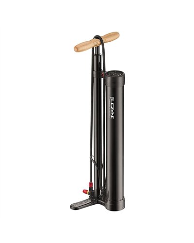 Lezyne Pompa da Terra Digital Pressure Over Drive Gloss Black