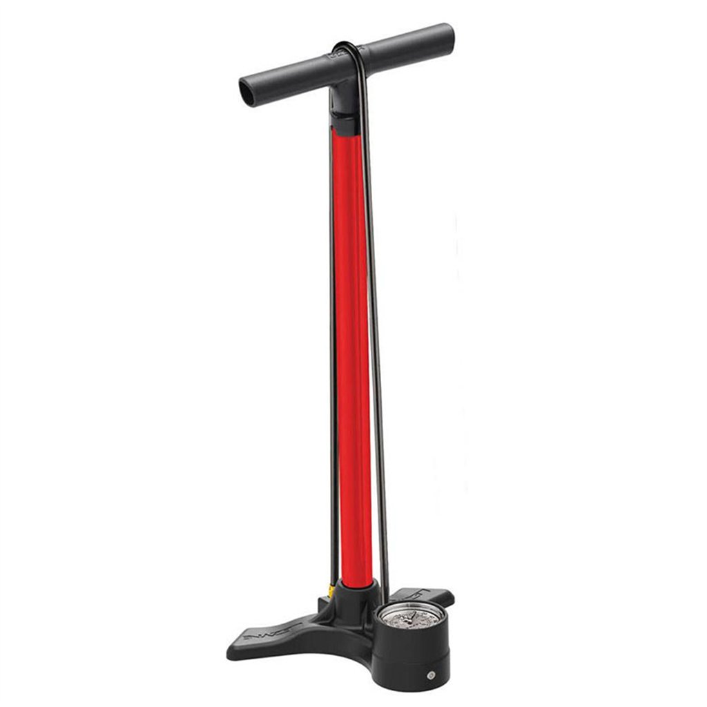 Lezyne Pompa da Terra Macro Floor Drive DV Rosso