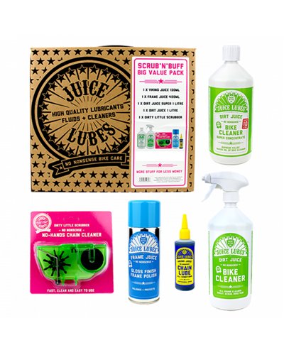 Juice Lubes Mixed Bundle, Scrub & Buff Pack, One Size