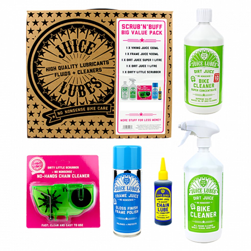Juice Lubes Mixed Bundle, Scrub & Buff Pack, One Size