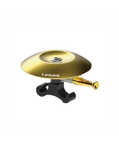 Lezyne Classic Shallow Brass Bell Brass/Black
