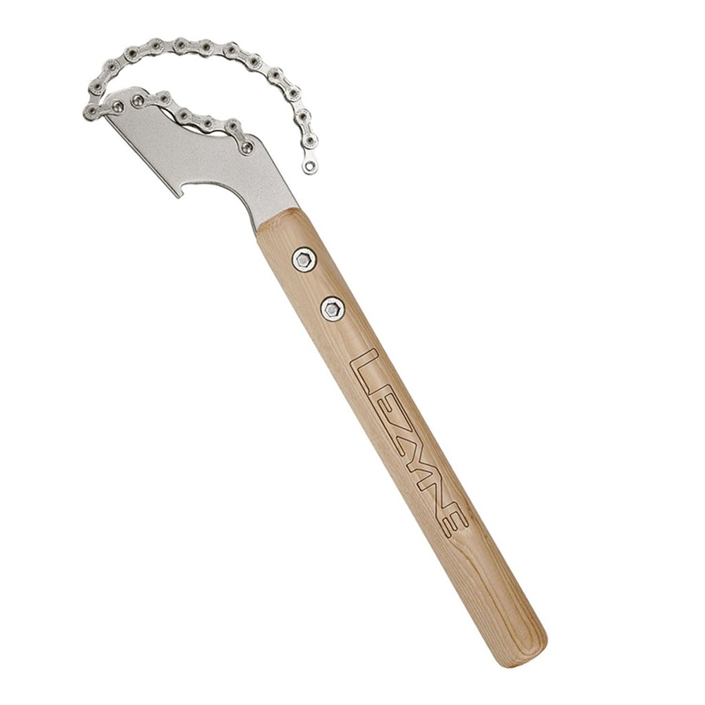 Lezyne Classic Chain Rod Nickel/Wood