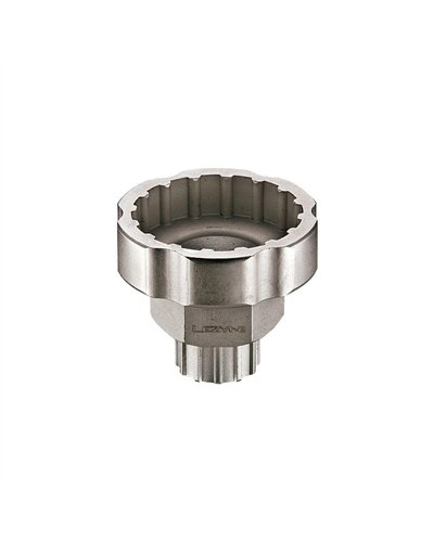 Lezyne External Bottom Bracket and Casset Lockring Tool Nickel