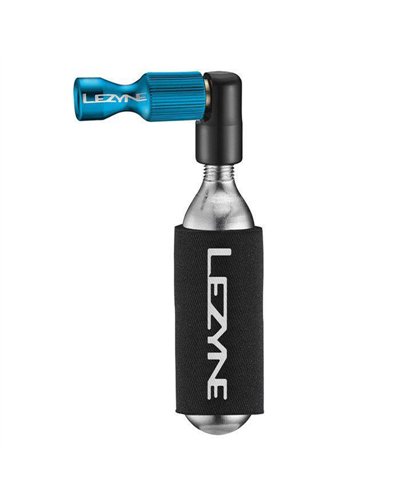Lezyne Erogatore Trigger Drive + Bomboletta 16 gr Blu