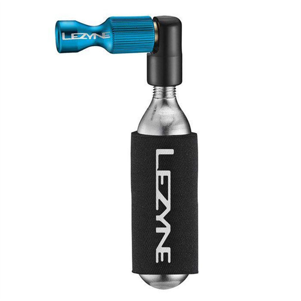 Lezyne Trigger Drive CO2 Blue Hi/Gloss With 16G Cartridge