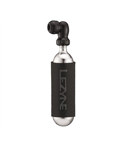 Lezyne Erogatore Twin Speed Drive + Bomboletta 16 gr Nero