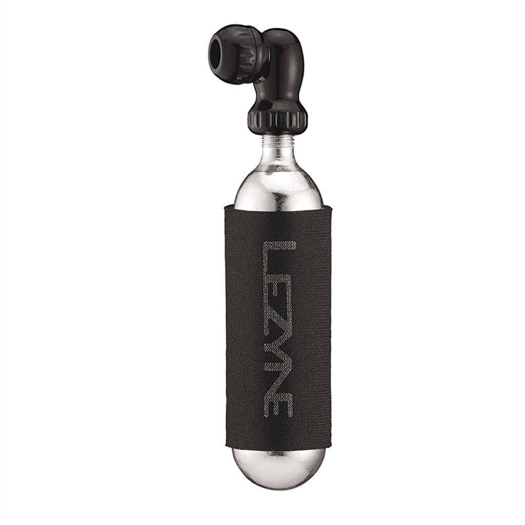 Lezyne Erogatore Twin Speed Drive + Bomboletta 16 gr Nero