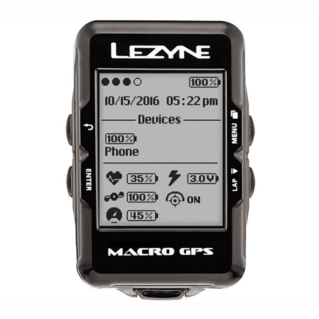 Lezyne Macro Easy Gps Black