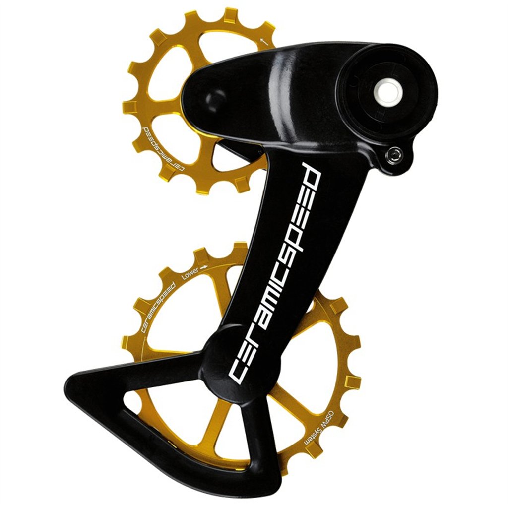 CeramicSpeed 107003 Pulegge OSPW X Sram Eagle AXS Oro 