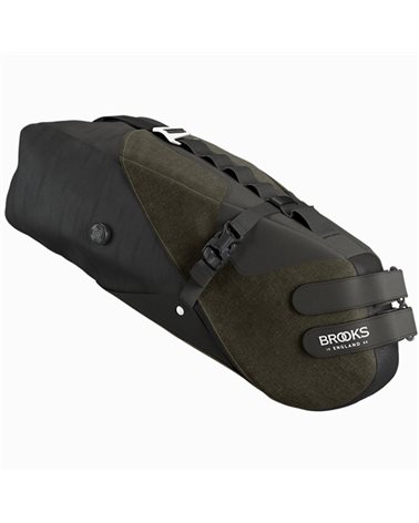 Brooks Scape Seat Bag 8 Liter Waterproof, Mud Green