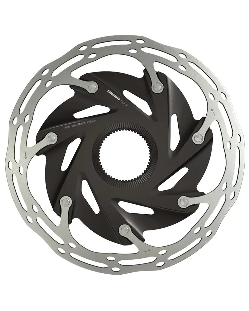 Sram Disc Centerline XR 140mm Center Lock, Steel/Black