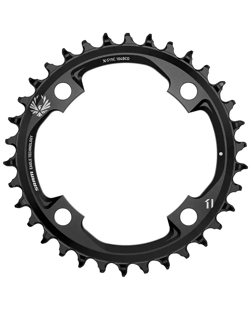 Sram MTB Chairing Eagle X-Sync BCD 104mm 32T 12sp Aluminum, Black