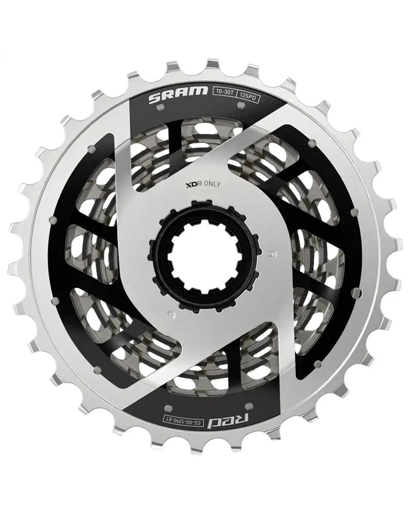 Sram Cassette XG-1290 E1 X-Glide 10-30 12sp XDR, Silver