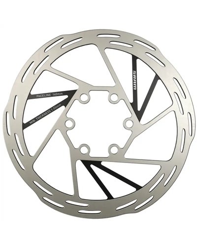 Sram Disco Paceline Road 6 Fori Acciaio/Nero 140mm
