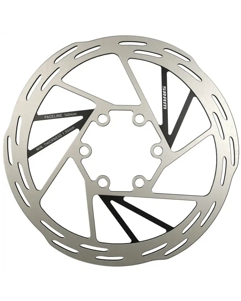 Sram Disc Paceline Road 6 Holes Steel/Black 140mm