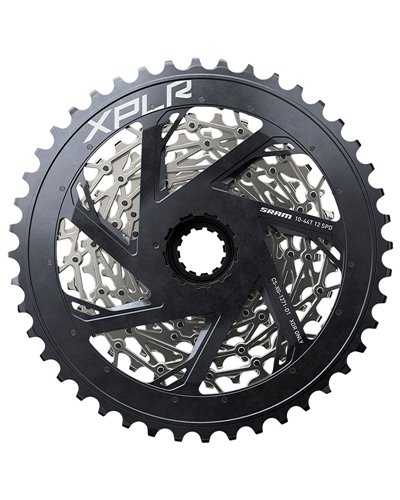 Sram Cassetta XG-1271 D1 X-Glide 10-44 12v XDR XPLR, Argento