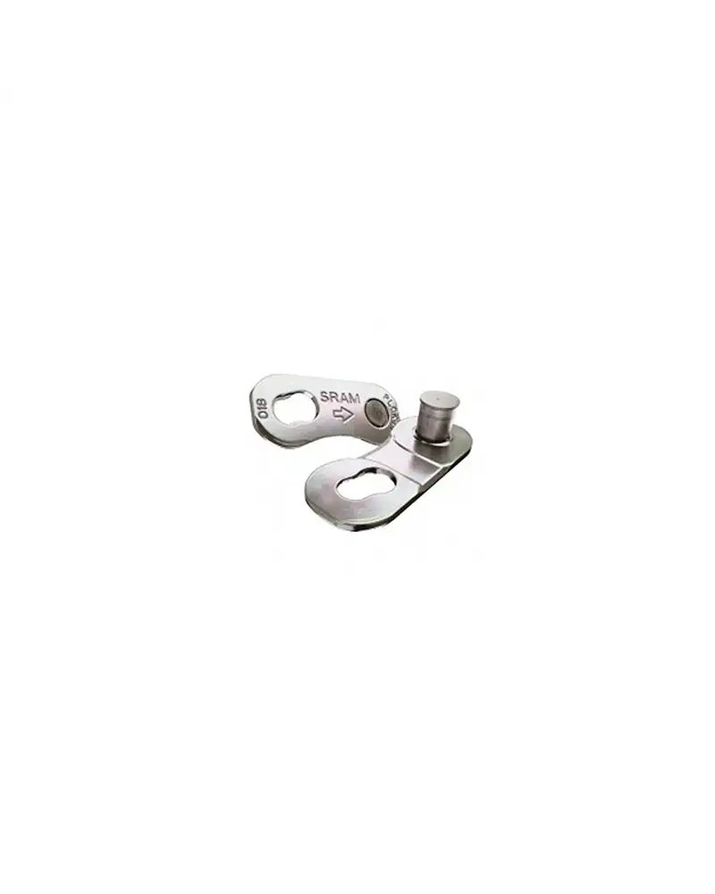 Sram Giunto Catena Bici 12 Velocità Road Power Lock D1, Silver (1 Coppia - Non Riutilizzabile)