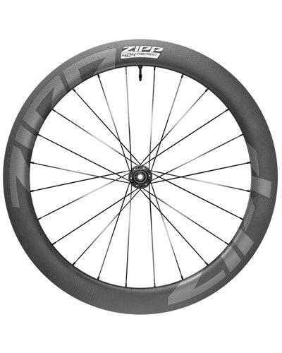 Zipp 404 Firecrest Carbon Front Wheel Tubeless Ready Disc Brake, Black