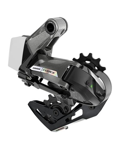 Sram Cambio Force XPLR eTap AXS D2 12V Grigio Iridescente Max 44D (Comp: 10-36, 10-44, Batteria non Inclusa)