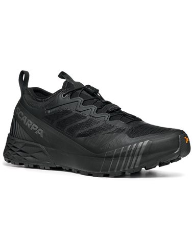 Scarpa Ribelle Run GTX Gore-Tex Men's Trail Running Shoes, Black/Black