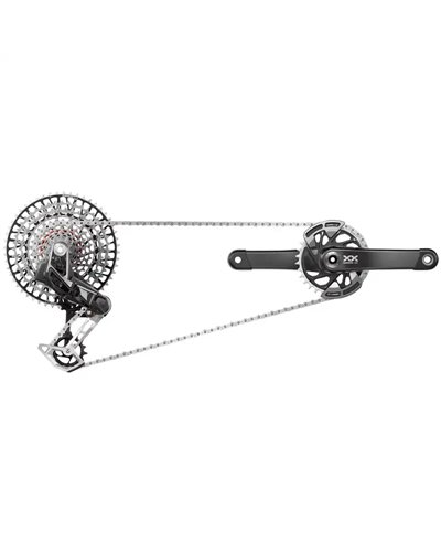 Sram XX T-Type Eagle AXS 12sp Powermeter DUB MTB Wide Groupset