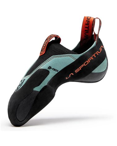 La Sportiva Mantra Climbing Shoes, Arctic/Flame