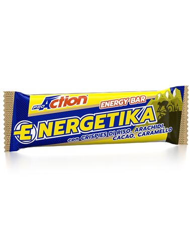 ProAction E-Nergetika Energy Bar Peanuts/Cacao/Caramel Taste, 1 bar 35gr