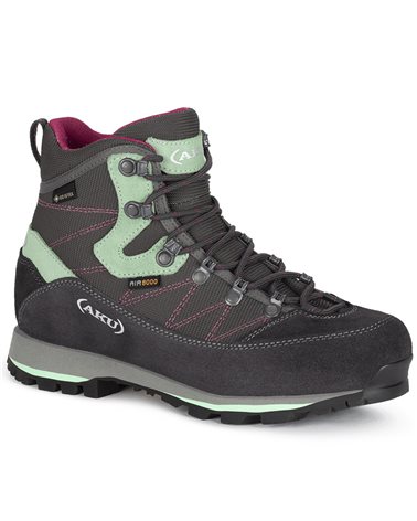 Aku Trekker Lite III GTX Gore-Tex Women's Trekking Boots, Grey/Aquamarine