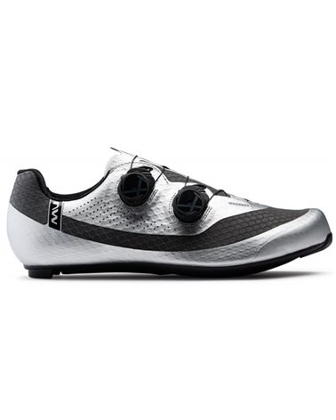 Northwave Mistral Plus Men's Road Cycling Shoes, Silver