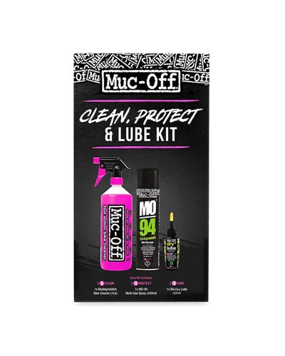 Muc-Off Wash Protect And Lube Kit (Dry Lube)