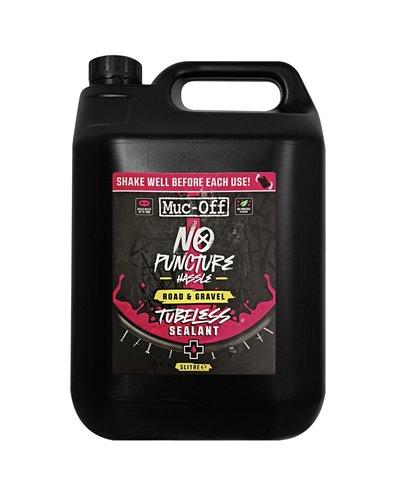 Muc-Off No Puncture Hassle Road/Gravel Tubeless Sealant 5 Liters