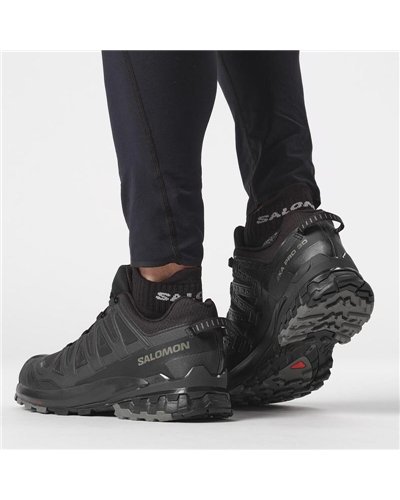 Salomon XA Pro 3D V9 Wide GTX Gore-Tex Men's Trail Running Shoes, Black/Phantom/Pewter