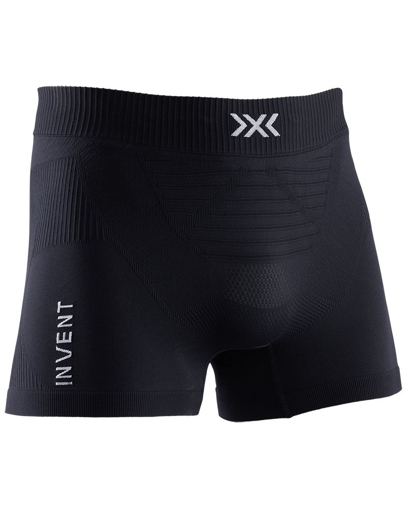 X-Bionic Invent 4.0 Light Men's Shorts Boxer, Opal Black/Arctic White