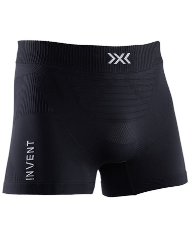 X-Bionic Invent 4.0 Light Men's Shorts Boxer, Opal Black/Arctic White