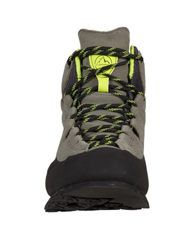 La Sportiva Boulder X MID Men's Approach Boots, Clay/Neon