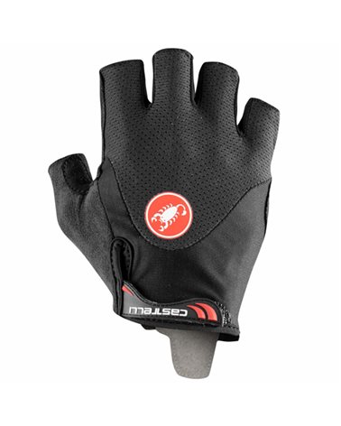 Castelli Arenberg Gel 2 Men's Cycling Short Fingers Gloves, Black