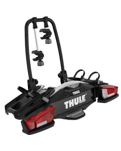 Thule Velocompact 2 924 13 Poli Portabici Posteriore Gancio Traino, Nero/Alluminio (2 Bici)