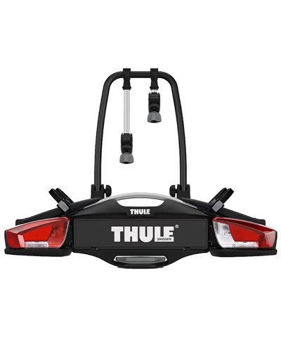 Thule Velocompact 2 924 13-pin Towbar Bike Rack, Black/Aluminium (2 Bikes)