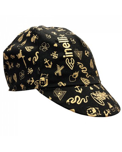 Cinelli Mike Giant Super Deluxe Cappellino Ciclismo (Taglia Unica)