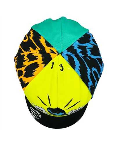Cinelli Stevie Gee Melt Faces Cappellino Ciclismo (Taglia Unica)